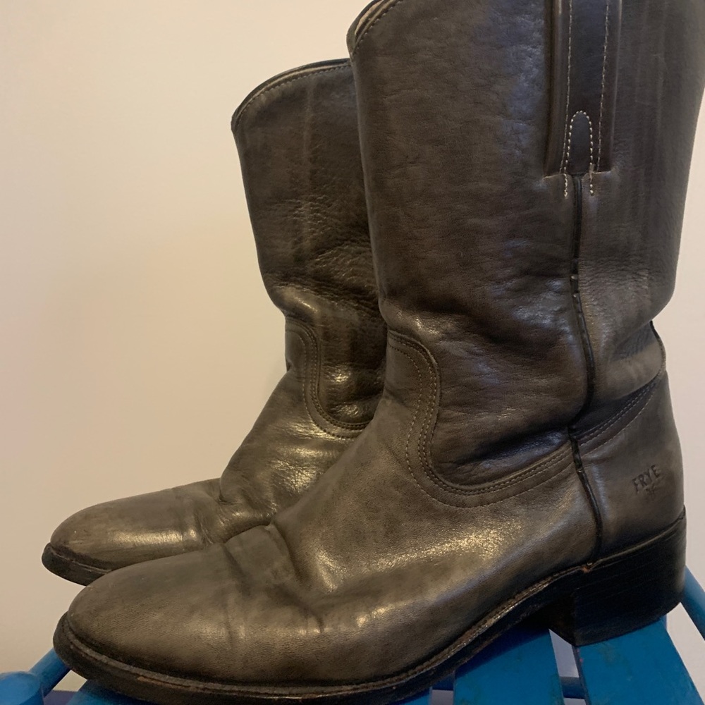 Frye Cowboy boots.  10D